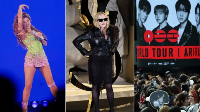 Foto: El Diario La FIFA confirmó que Shakira, Madonna y BTS encabezarán la ceremonia de clausura del Mundial 2026.
