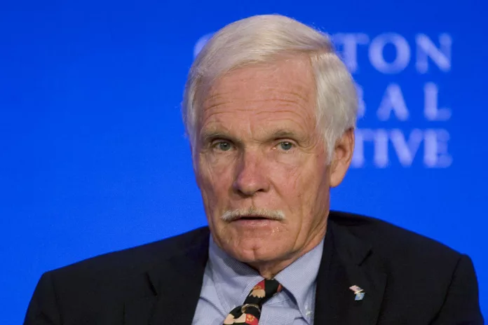 Foto: El Nacional El legendario empresario Ted Turner, fundador de la cadena CNN, falleció ayer en su residencia de Atlanta a los 87 años de edad