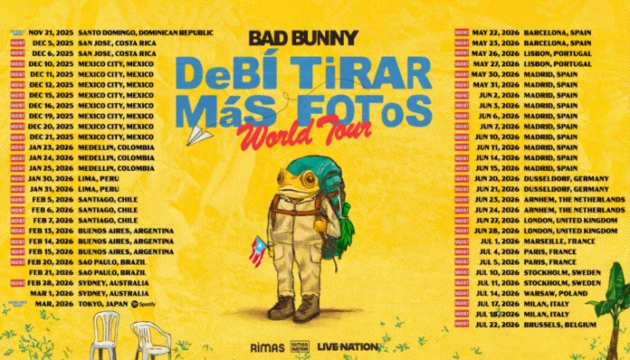 Debí Tirar Más Fotos World Tour
